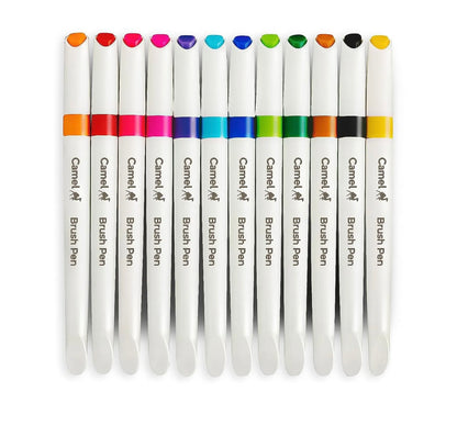 BRUSH PEN ( BRAND CAMEL ) 6SHADES