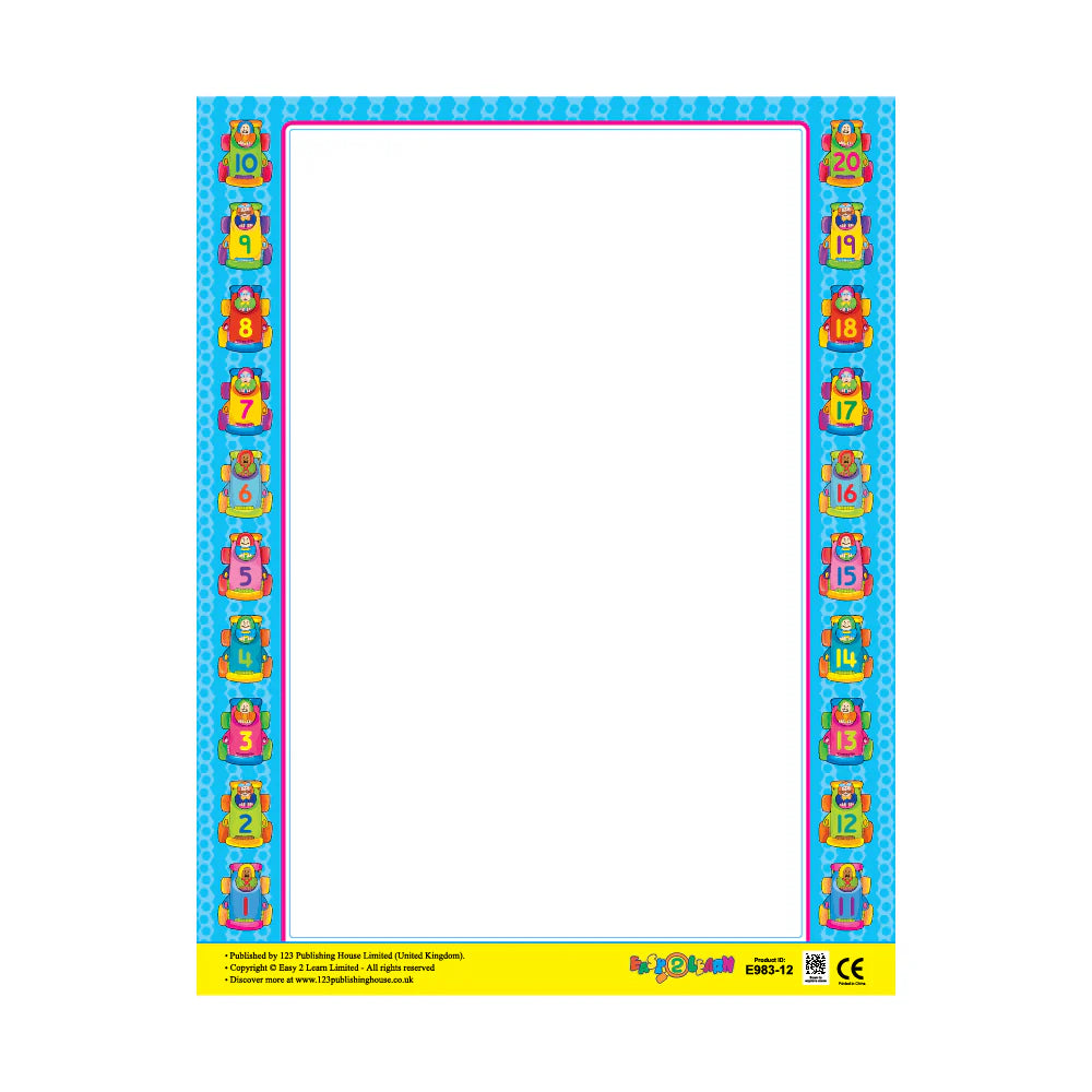 Number Racers Frame