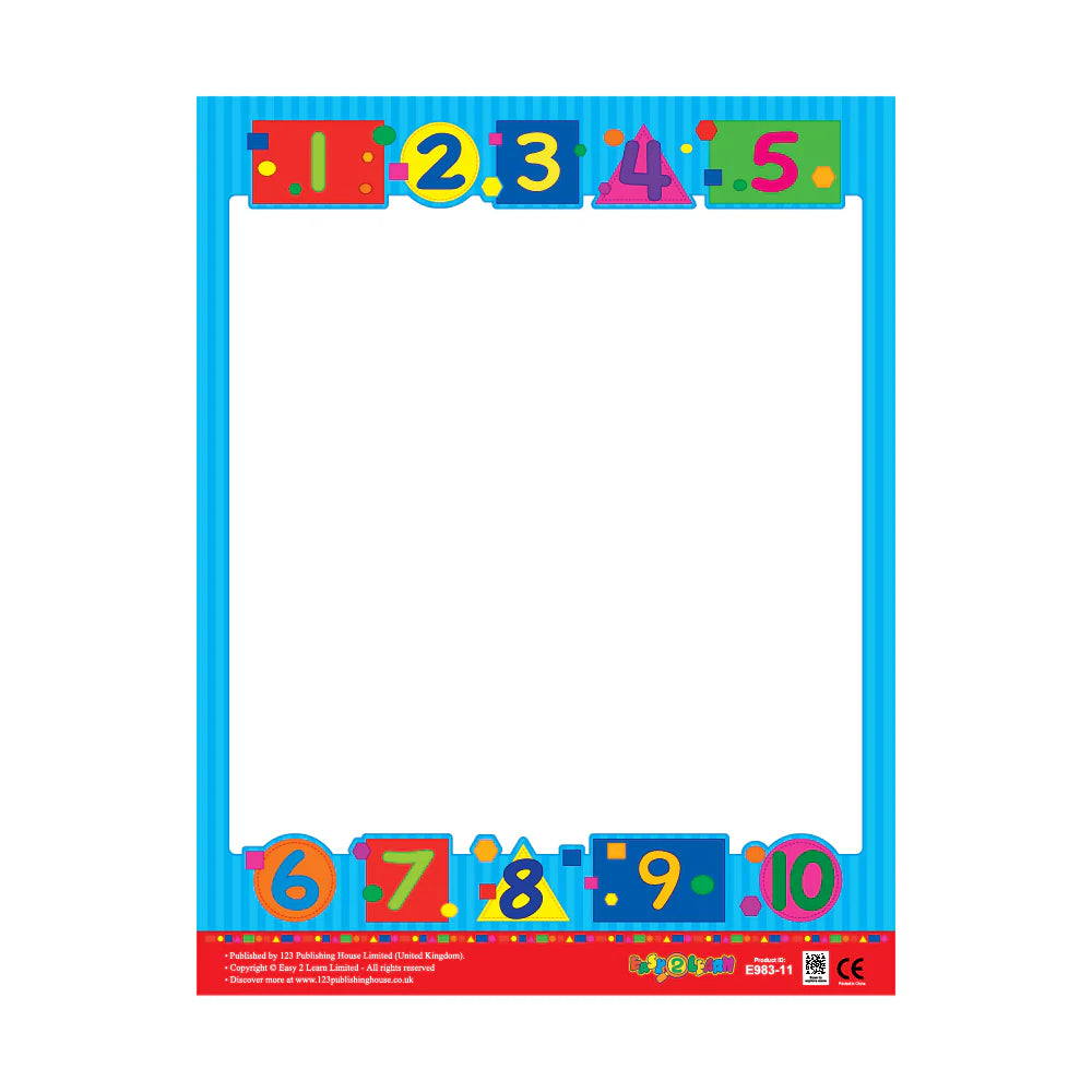 CHART BOARD ( NUMBER FUN FRAME )