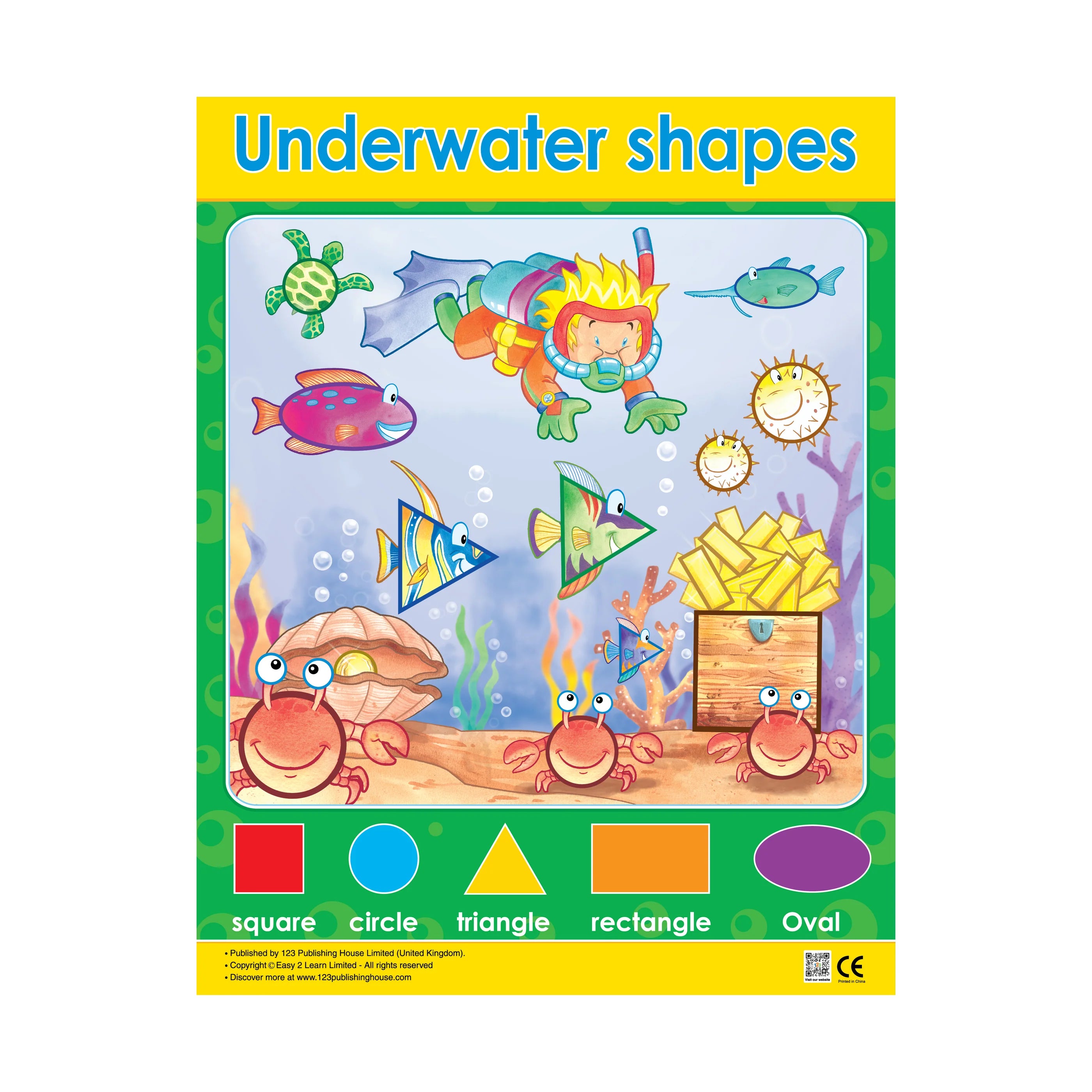 CHART BOARD ( UNDERWATER SHAPES )