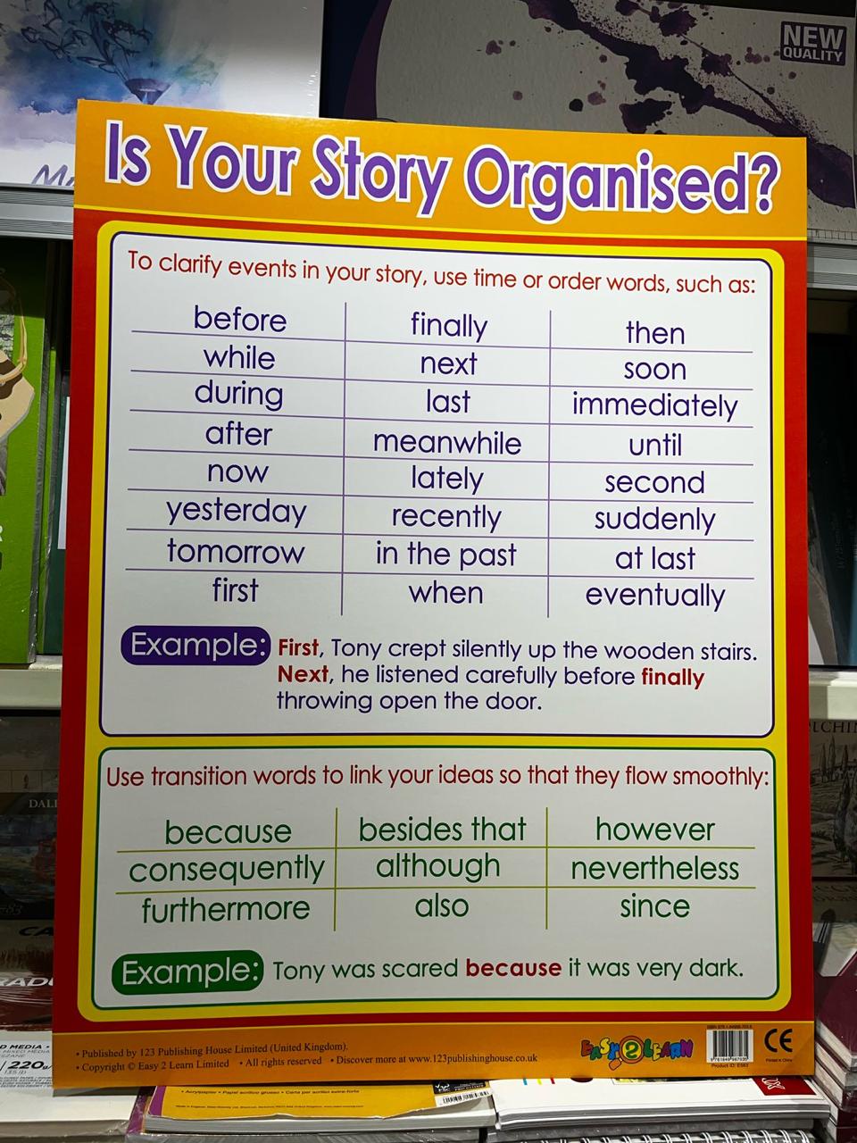 CHART BOARD - IS YOUR STORY ORGANISED