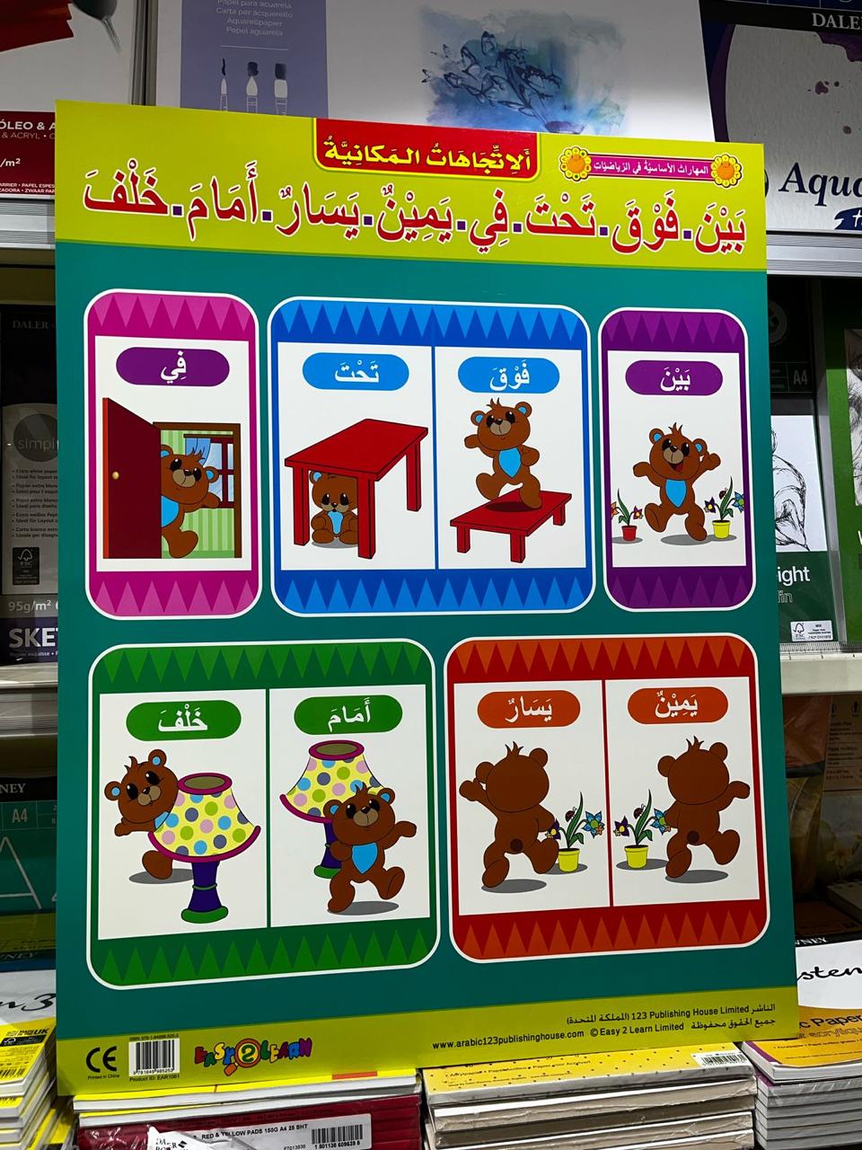 ARABIC CHART BOARD ID ( EAR 1061 )