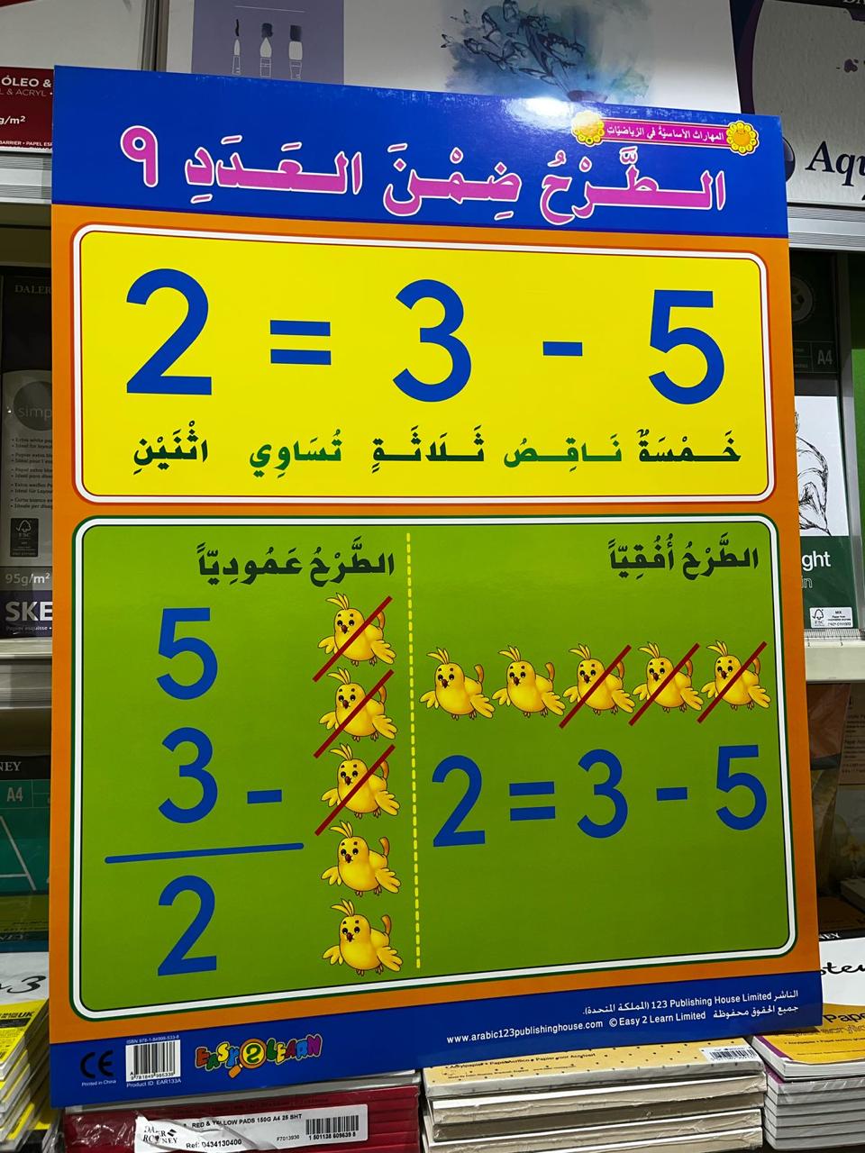 ARABIC CHART BOARD ID ( EAR 133A )