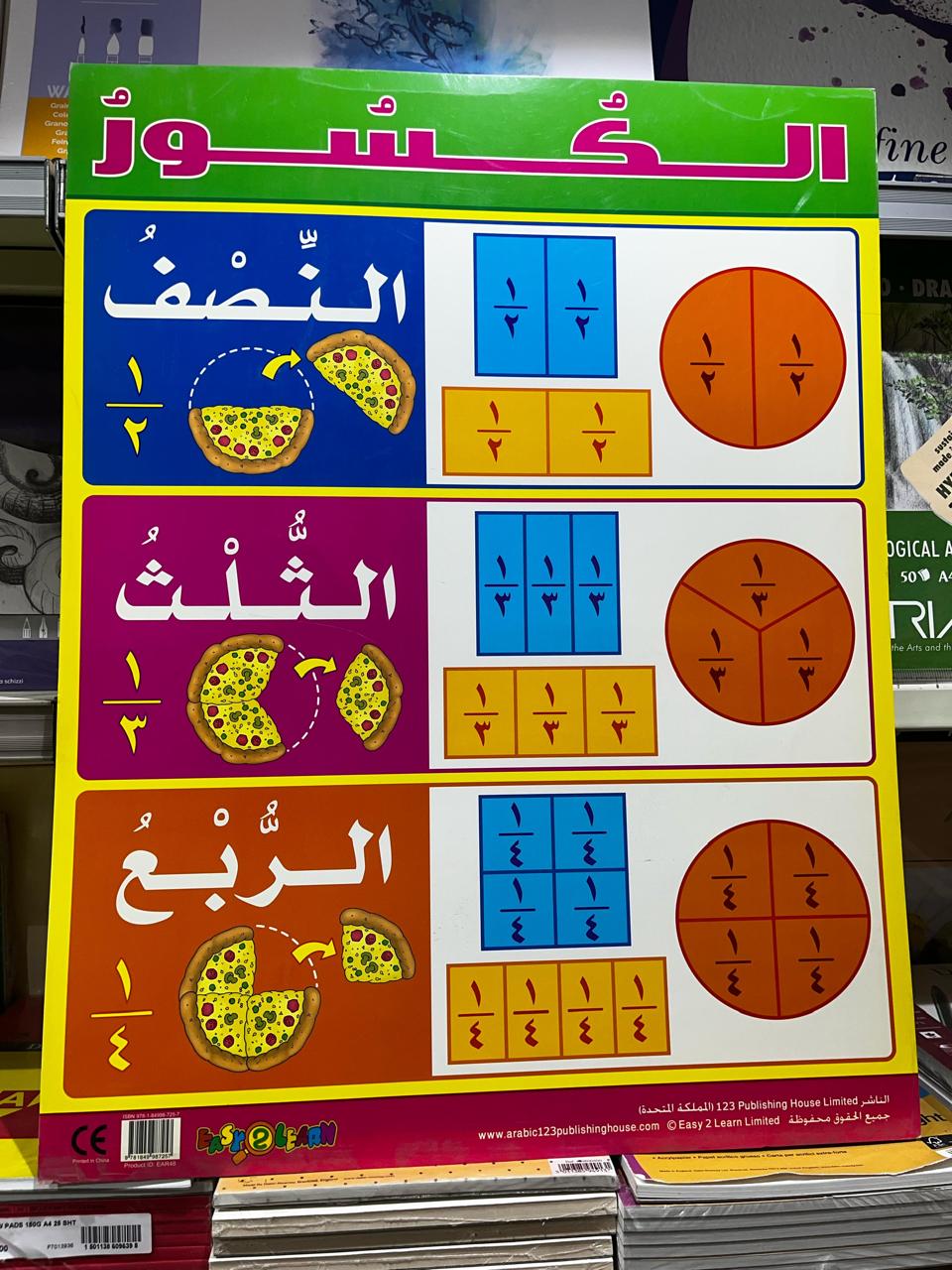 ARABIC CHART BOARD ID ( EAR 48 )