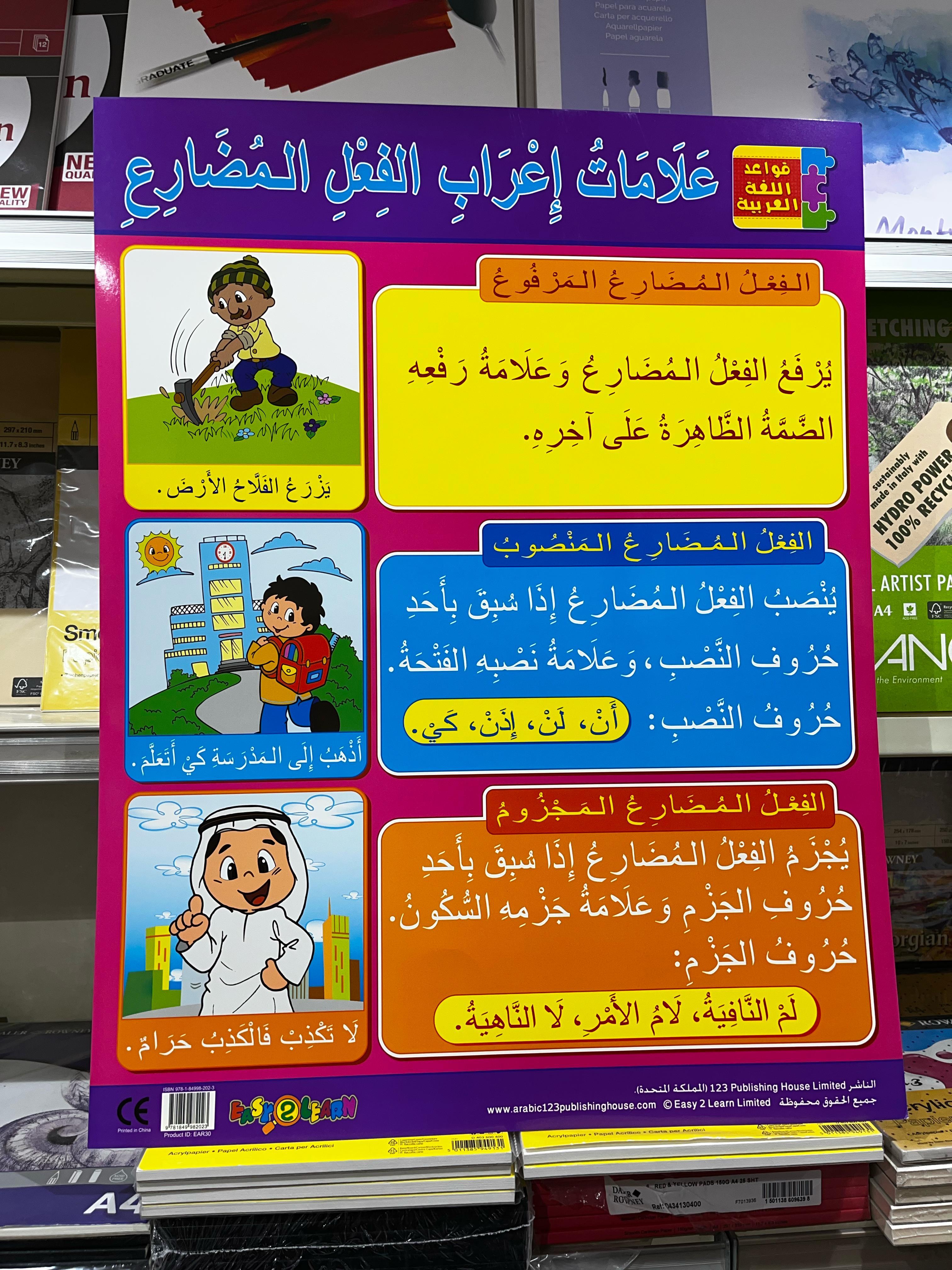 ARABIC CHART BOARD ID ( EAR 30 )