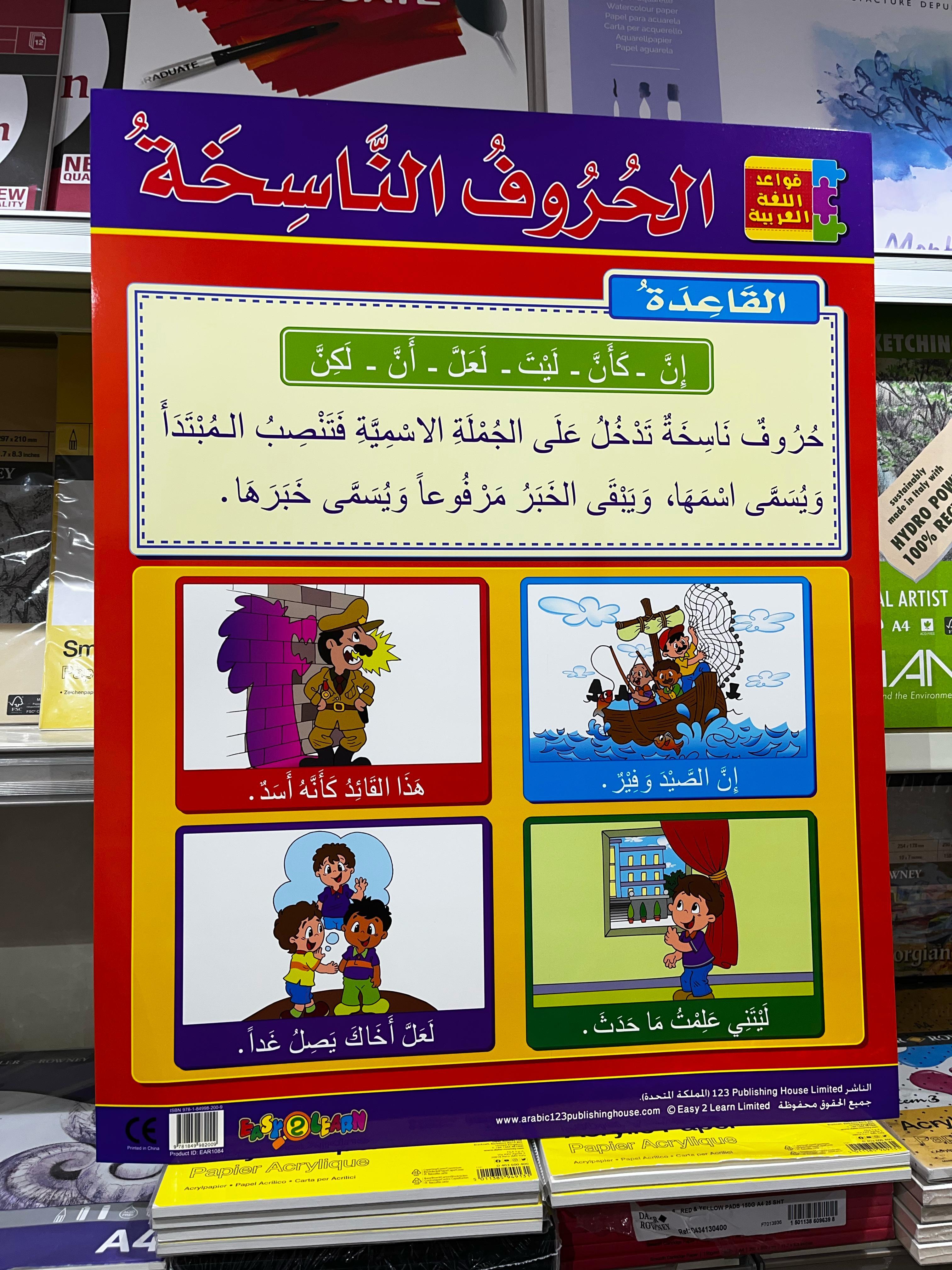 ARABIC CHART BOARD ID ( EAR 1084 )