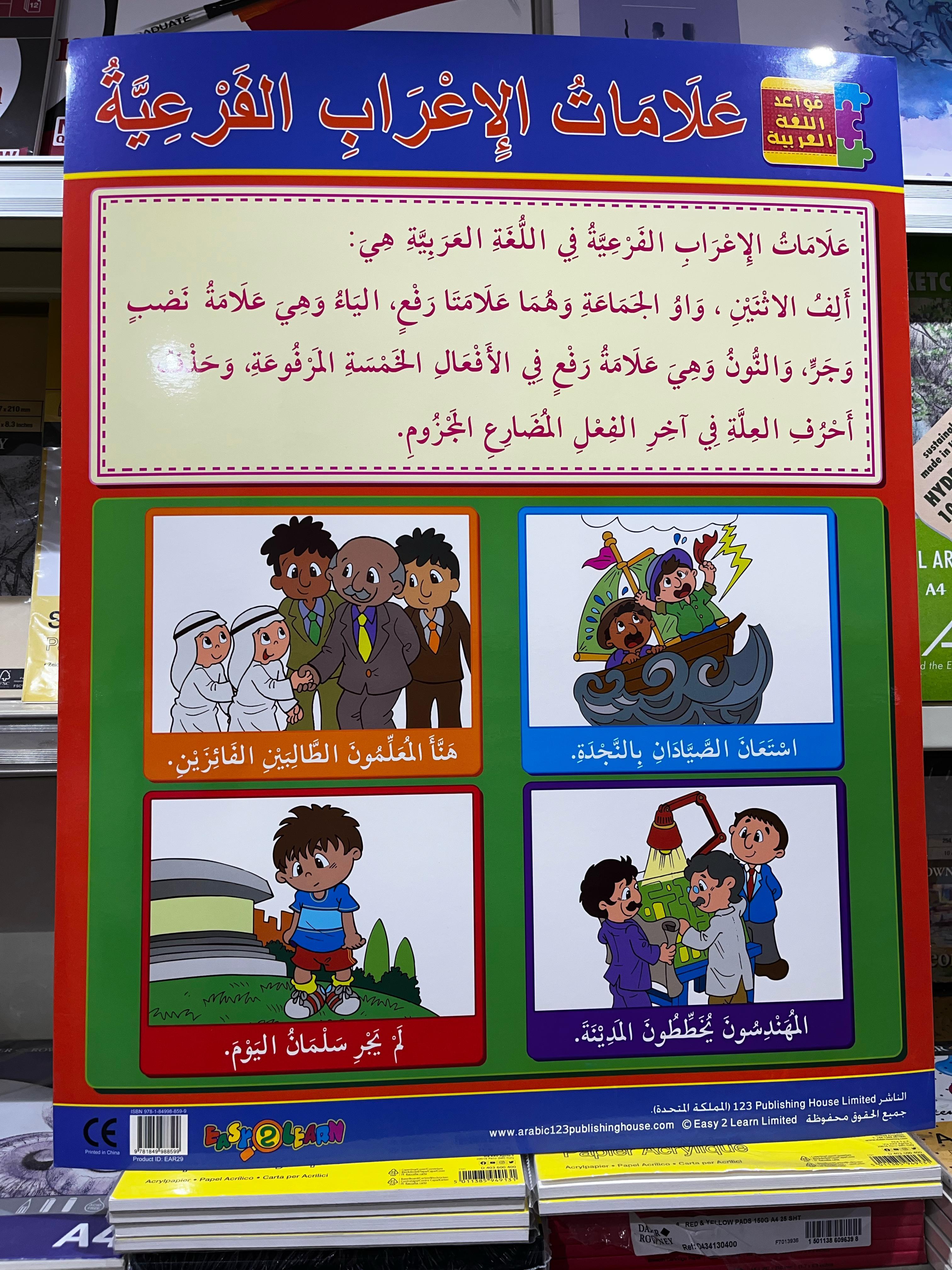 ARABIC CHART BOARD ID ( EAR 29 )