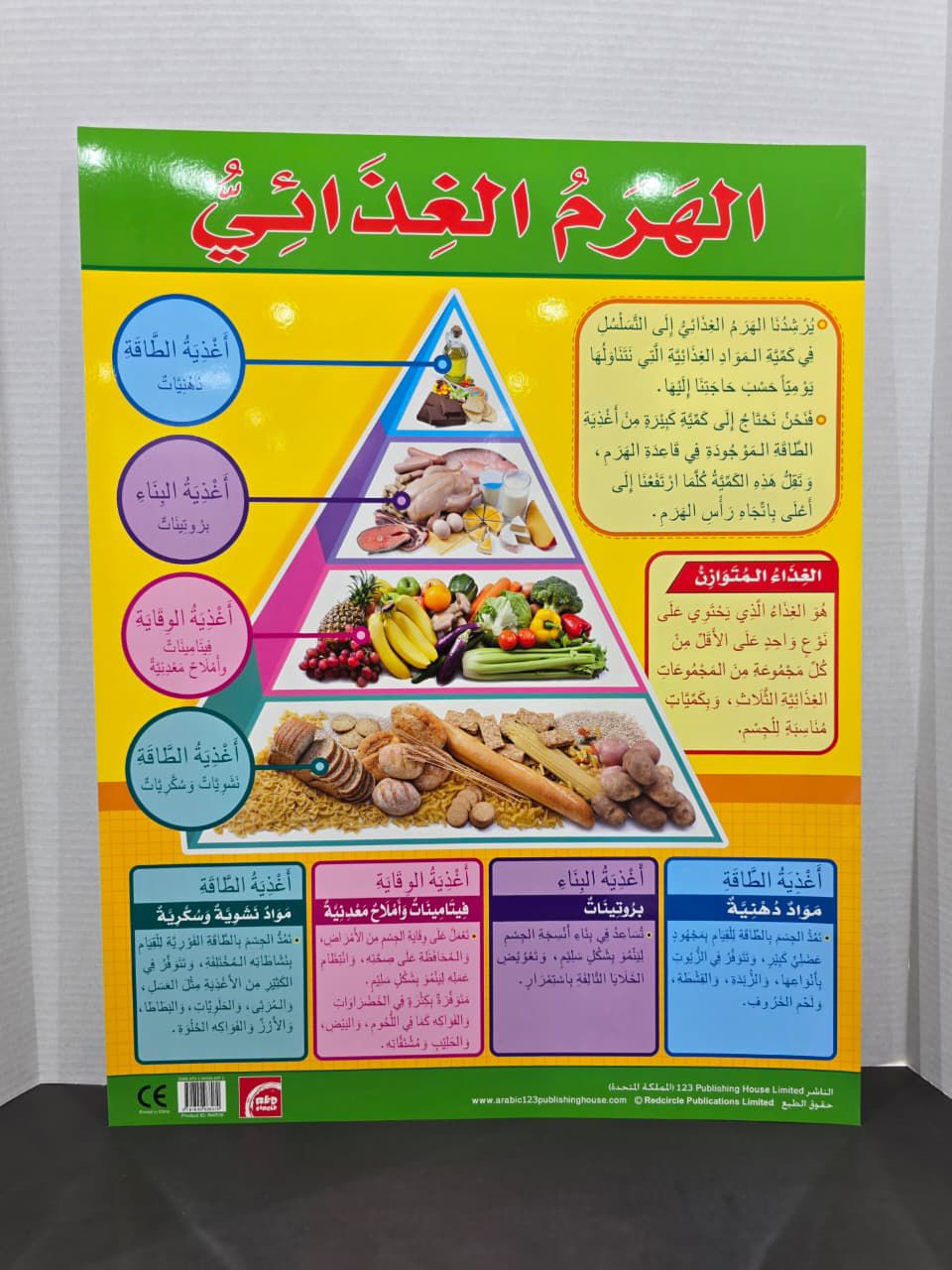 ARABIC CHART BOARD  - ( ID# RAR 39 )