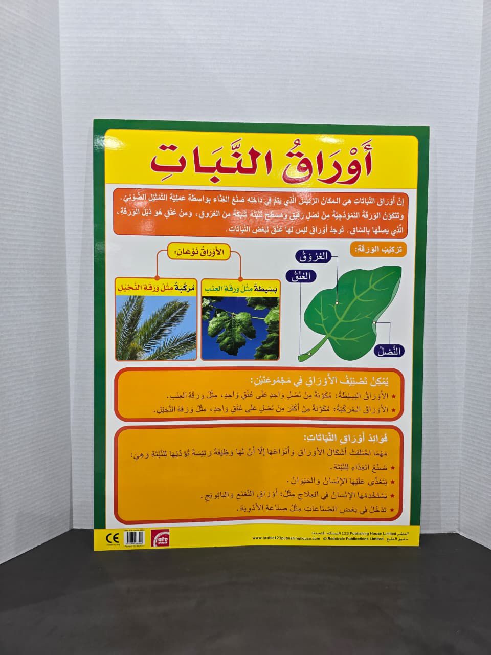ARABIC CHART BOARD -ID# RAR113