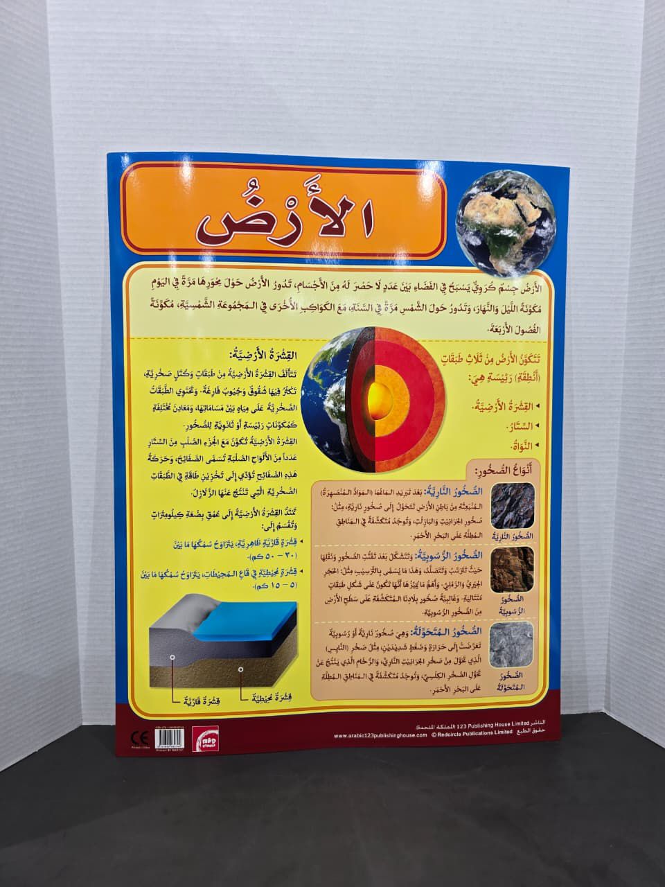 ARABIC CHART BOARD  -ID# RAR191