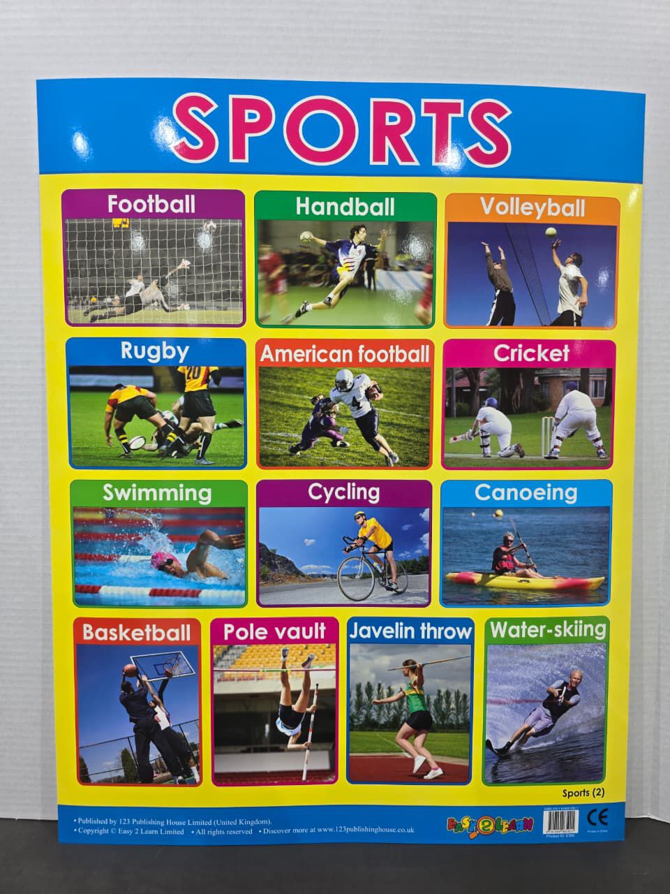 ENGLISH CHART BOARD - ID R359