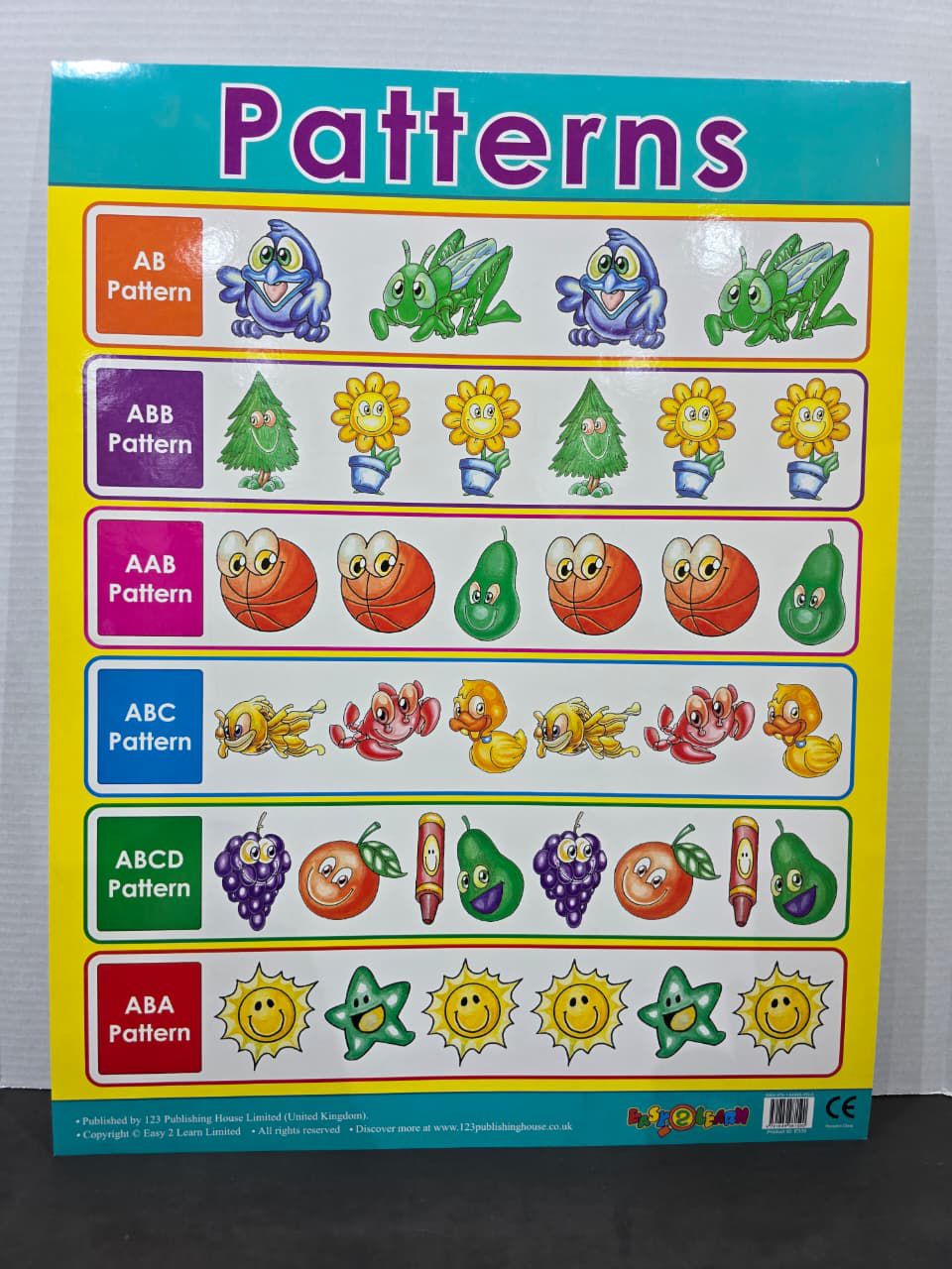 ENGLISH CHART BOARD  - ID E333