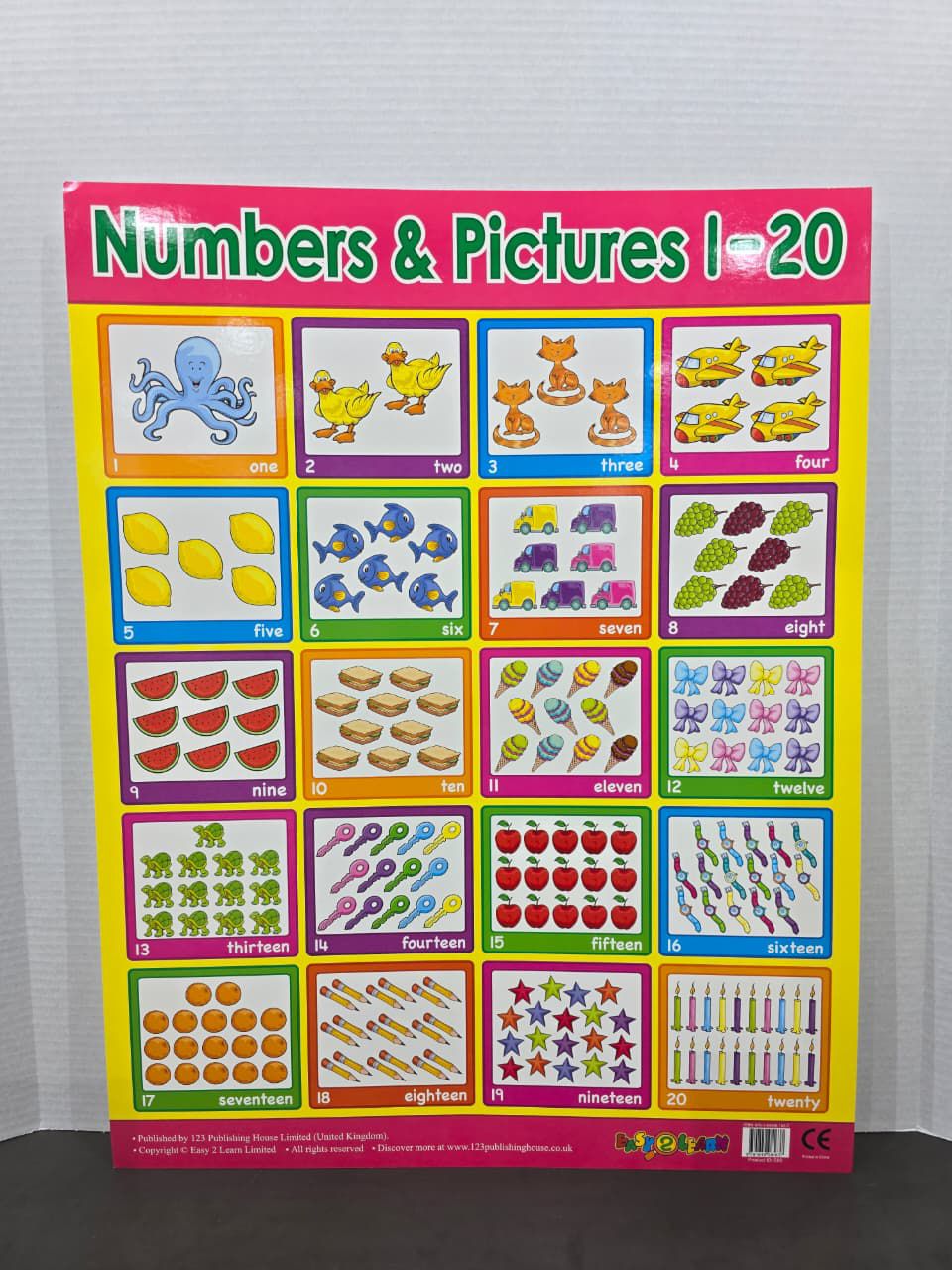 ENGLISH CHART BOARD - ID E65