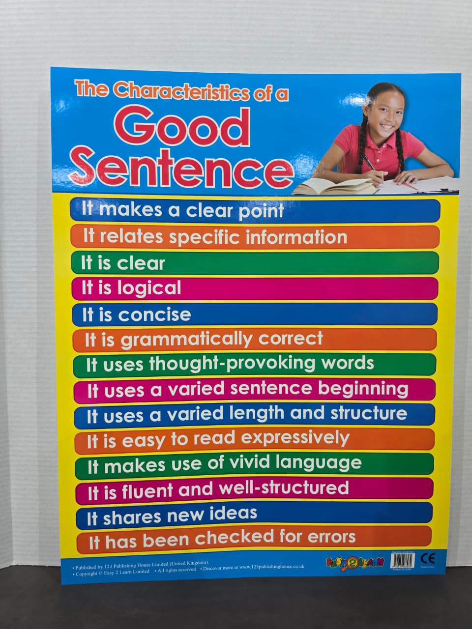 ENGLISH CHART BOARD - ID E562