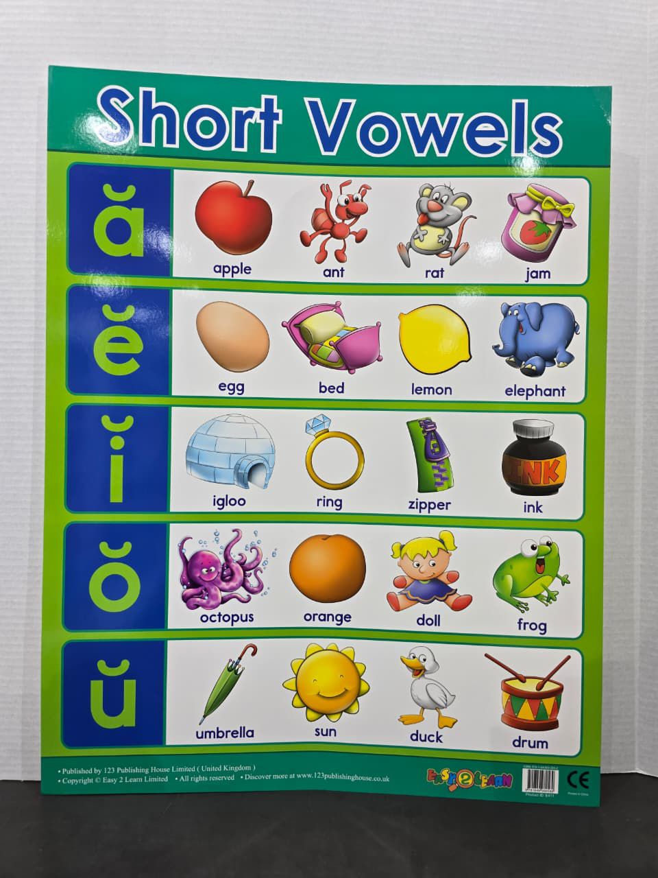 ENGLISH CHART BOARD  -  ID E411