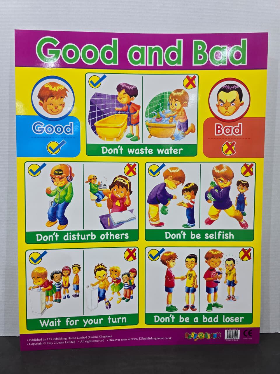 ENGLISH CHART BOARD - ID E418