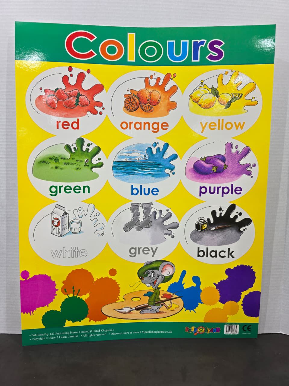 ENGLISH CHART BOARD - ID E 543