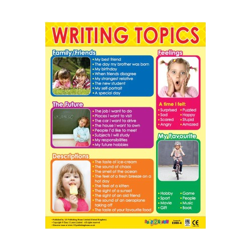 CHART BOARD ( WRITING TOPICS )