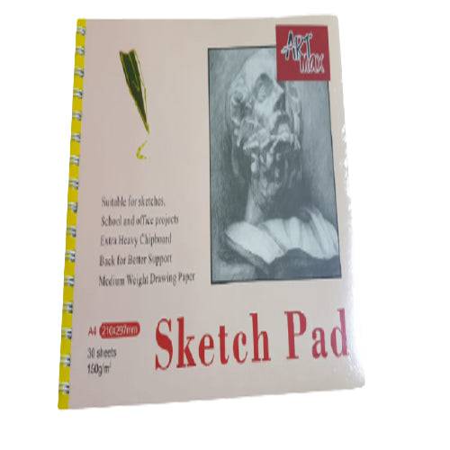 SKETCH PAD A4  30sheets  ( BRAND ARTMAX )