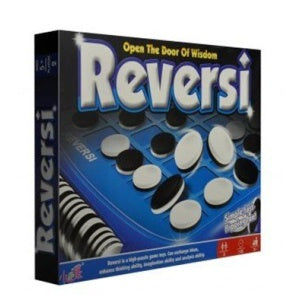 REVERSI BLACK AND WHITE DISCS BOARD GAME