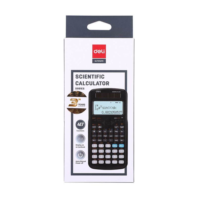 SCIENTIFIC CALCULATOR D991ES ( BRAND DELI )