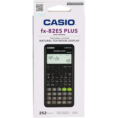 FX-82ES PLUS CALCULATOR 2ND EDITION ( BRAND CASIO )