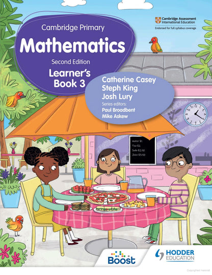 HODDER EDUCATION CAMBRIDGE PRIMARY MATHEMATICS 3 LEARNERS BOOK 2ND EDITION