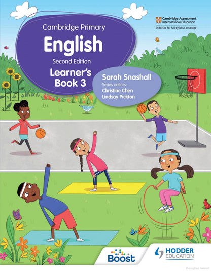 HODDER EDUCATION CAMBRIDGE PRIMARY ENGLISH 3 LEARNERS BOOK  (2ND EDITION)