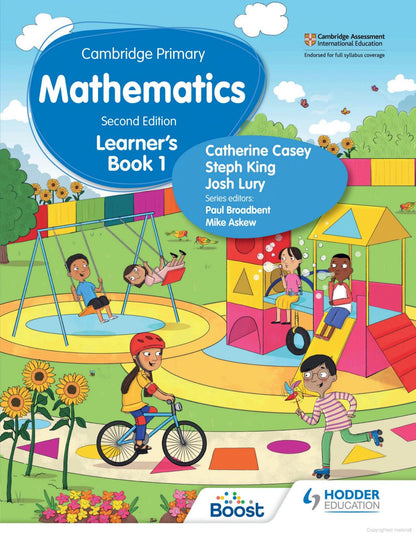 HODDER EDUCATION CAMBRIDGE PRIMARY MATHEMATICS 1 LEARNERS BOOK 2ND EDITION