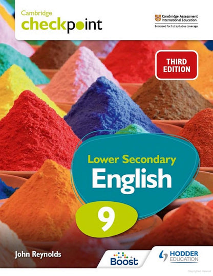 HODDER EDUCATION CAMBRIDGE CHECKPOINT LOWER SECONDARY ENGLISH 9 (3RD EDITION )