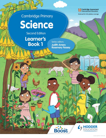 HODDER EDUCATION CAMBRIDGE PRIMARY SCIENCE LEARNERS BOOK 1  ( 2ND EDITION )