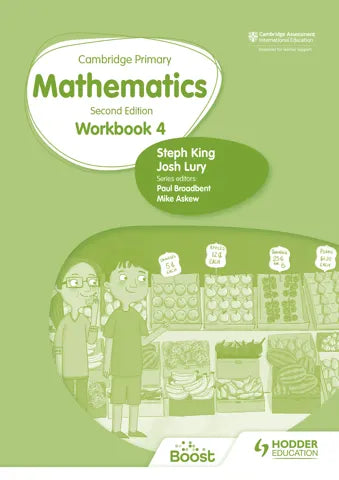 HODDER EDUCATION CAMBRIDGE PRIMARY MATHEMATICS 4 WORKBOOK 2ND EDITION