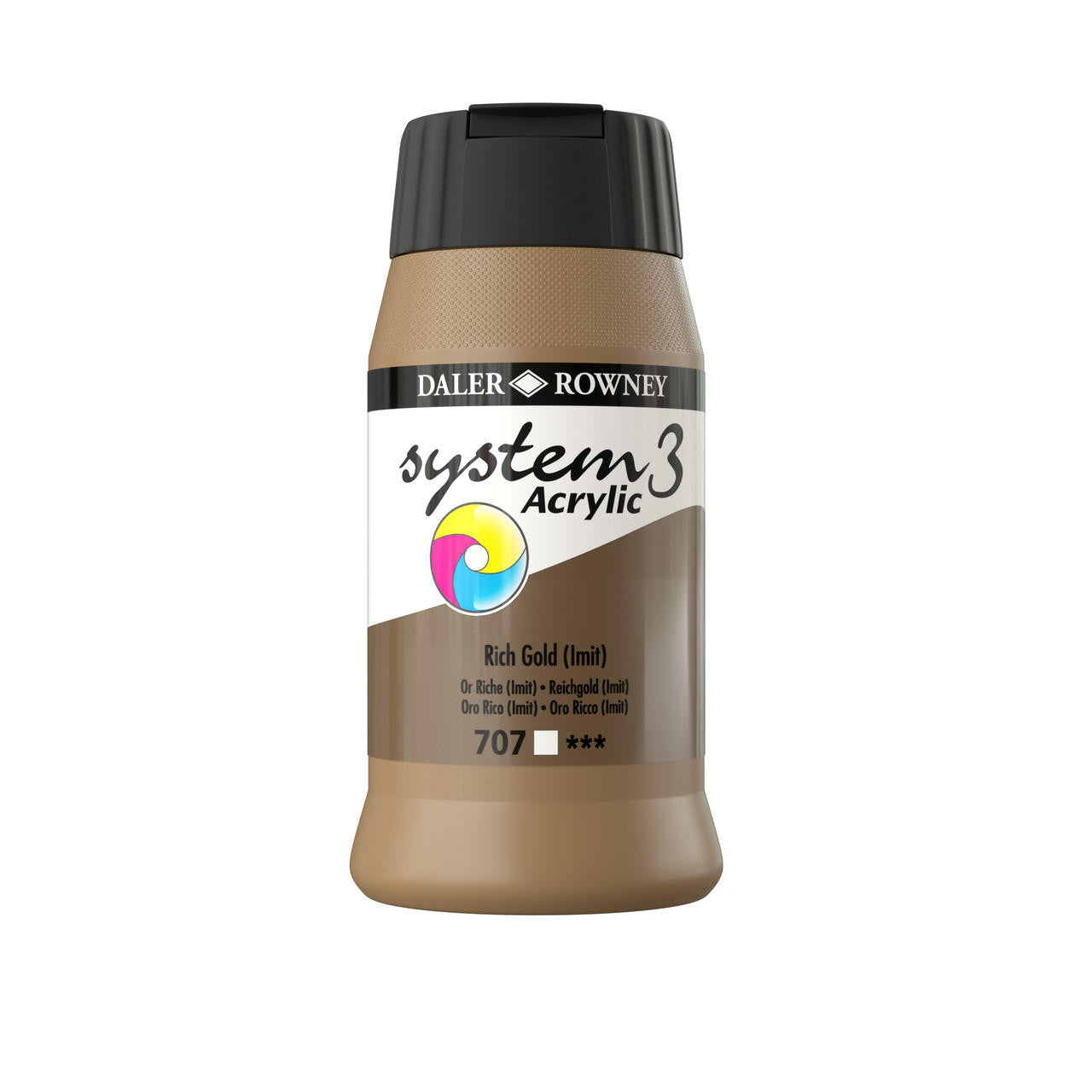 SYSTEM 3 ACRYLIC PAINT 500ML ( BRAND DALER ROWNEY )