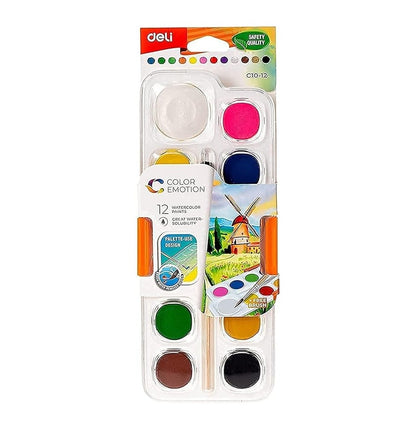 ACRYLIC COLOR EMOTION 12shades ( BRAND DELI )