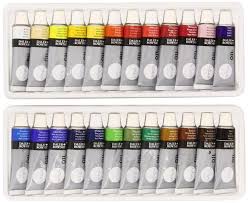 OIL HUILE PAINT 24 colors  ( BRAND DALER ROWNEY )