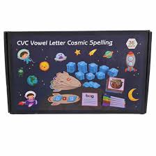 CVC VOWEL LETTER COSMIC SPLLING