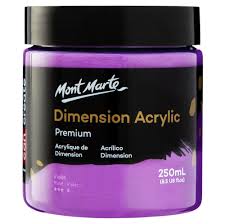 DIMENSION ACRYLIC PAINT ( BRAND MONT MARTE ) 250ML
