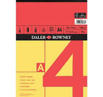SKETCHBOOK CARTRIDGE PAD A4 ( BRAND DALER ROWNEY )