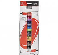 XL FINE OIL COLOR SET OF 18 X 12ML ( BRAND PEBEO STUDIO )