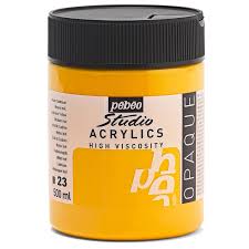 ACRYLIC PAINT ( BRAND PEBEO ) STUDIO ACRYLIC 500ML