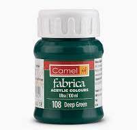 ACRYLIC ULTRA FABRIC PAINT 100ml ( BRAND CAMEL )