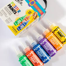 POATER PAINTS 6colors 60ml ( BRAND MONT MARTE )