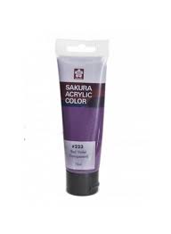 ACRYLIC COLOR ( BRAND SAKURA )  75ML TUBE