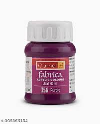 ACRYLIC ULTRA FABRIC PAINT 100ml ( BRAND CAMEL )