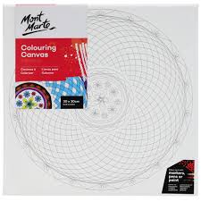 COLOURING CANVAS 30X30 ( BRAND MONT MARTE )
