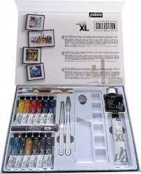 XL OIL PAINT  COLLECTION BOX SET of 23 (  BRAND PEBEO )