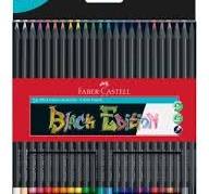BLACK EDITION COLOR PENCIL BUNTSTIFTE 24colors  ( BRAND FABER CASTELL )