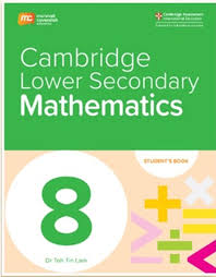 MC CAMBRIDGE LOWER SECONDARY MATHEMATICS STUDENT BOOK 8