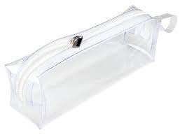 TRANSPARENT PENCIL CASE