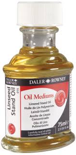 LINSEED STAND OIL 75ml ( BRAND DALER ROWNEY )